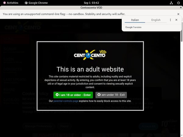 Cento X Cento Vod Join Link