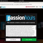 Sign Up Passion Hours Free